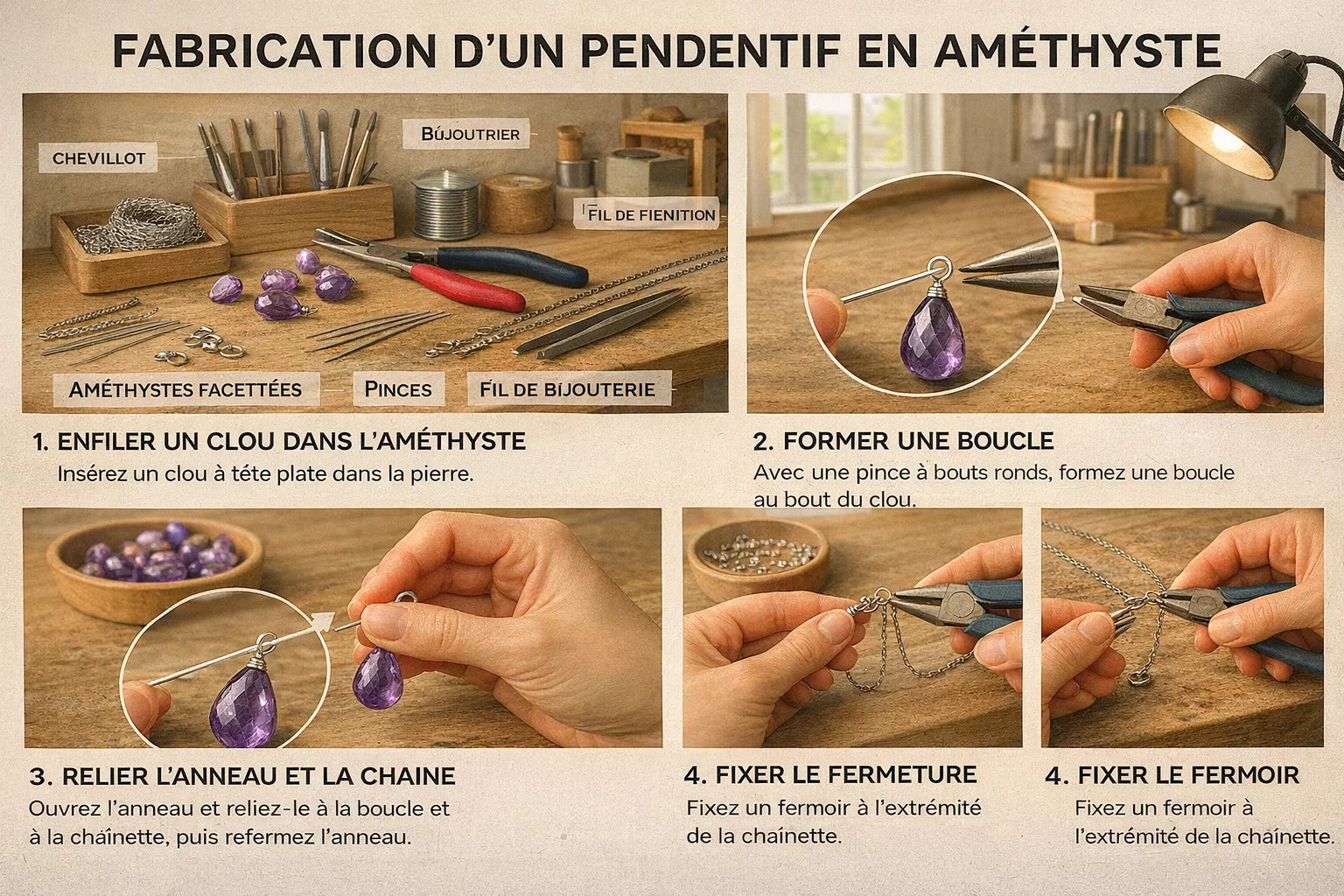 Pendentif Or 18 Carats Avec Perle D'Eau Douce Et Diamants - Bijou Occasion