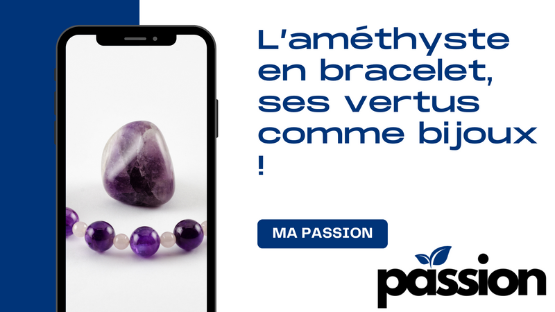 L’améthyste en bracelet, ses vertus comme bijoux !