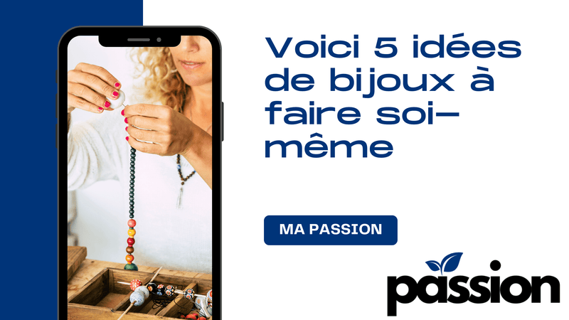 Voici 5 idées de bijoux à faire soi-même - Ma Passion - Fabrication de bijoux