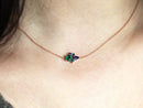 Collier saphir femme