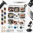 Fabriquer des bijoux en émaux