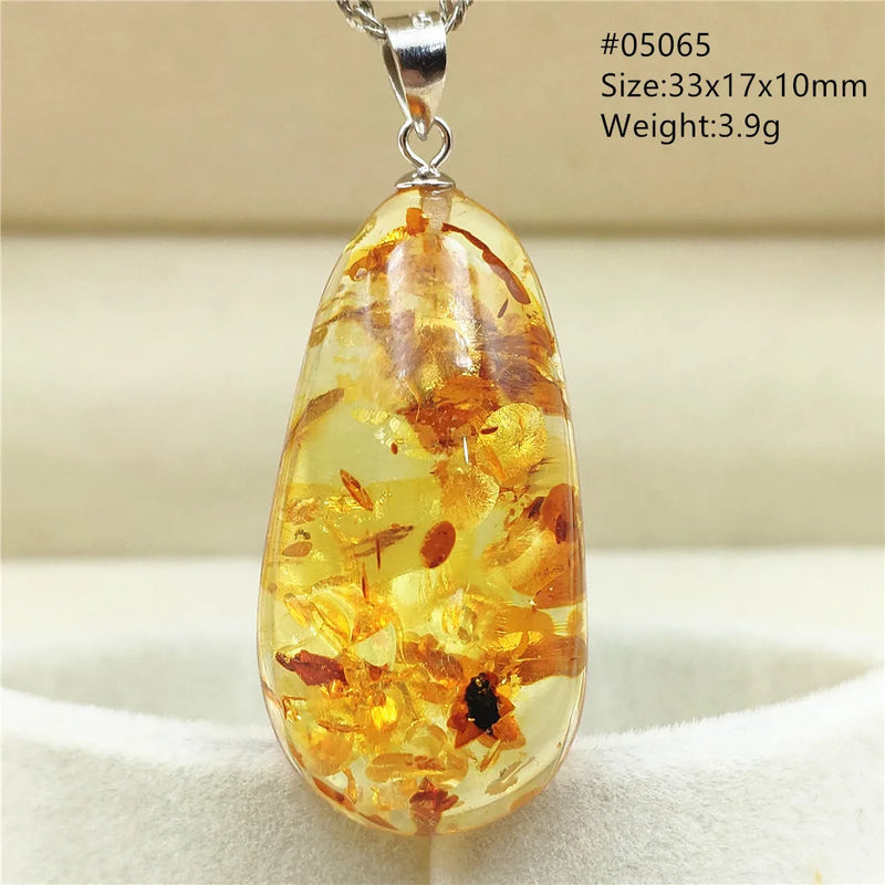 Pendentif ambre