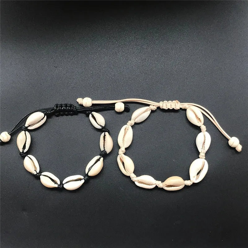 Bracelet coquillage femme