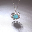 Pendentif larimar femme
