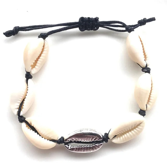 Bracelet coquillage femme