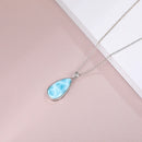 Larimar gros pendentif