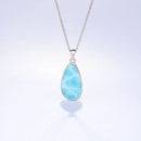 Larimar gros pendentif