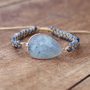 Bracelet labradorite veritable