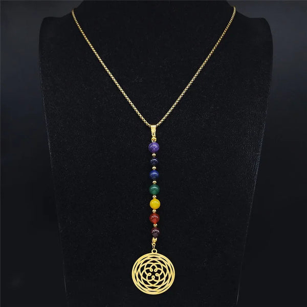 Collier 7 chakras