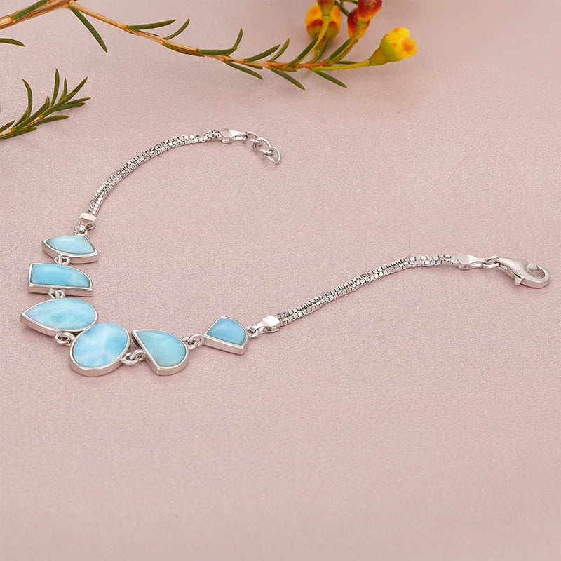 Bracelet larimar femme