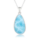 Larimar gros pendentif
