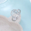 Bague arbre de vie or