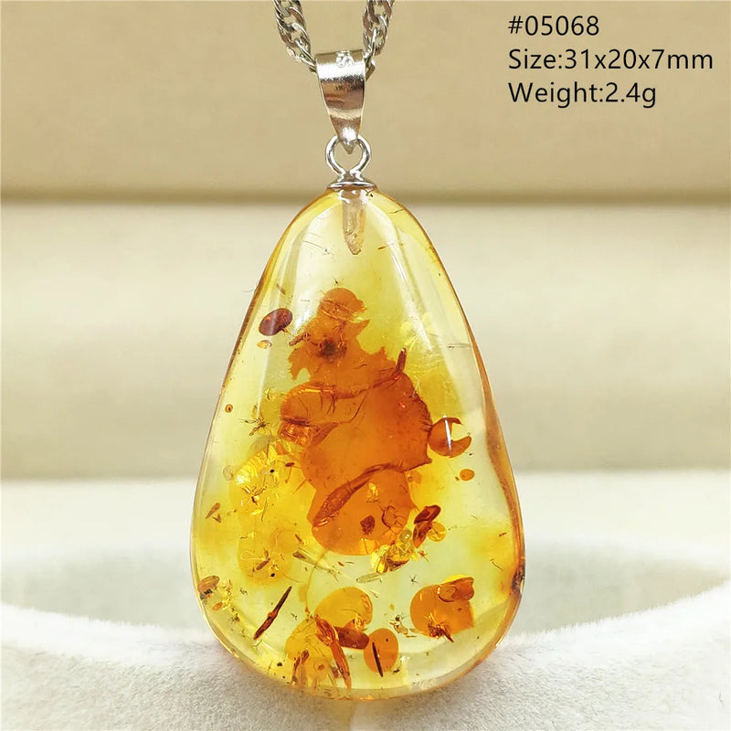 Pendentif ambre