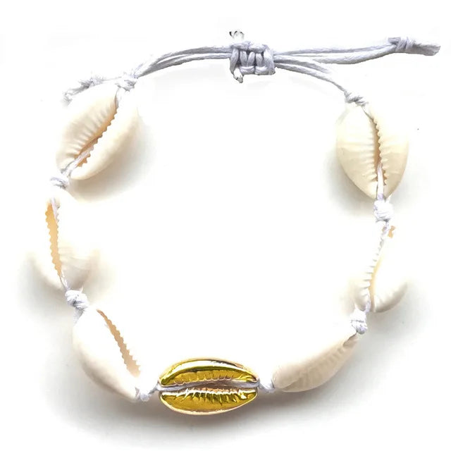 Bracelet coquillage femme