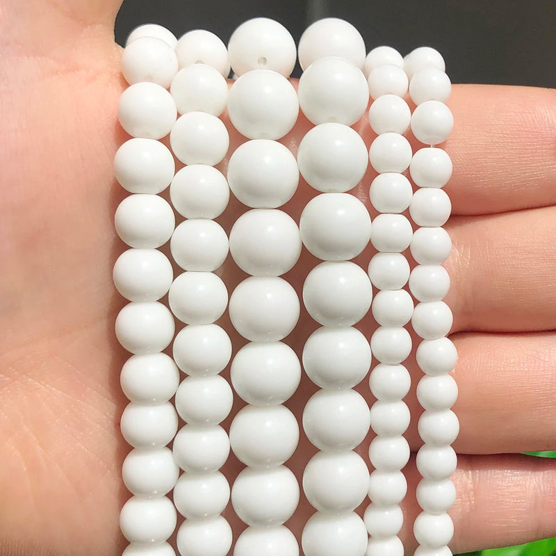 Perles blanches