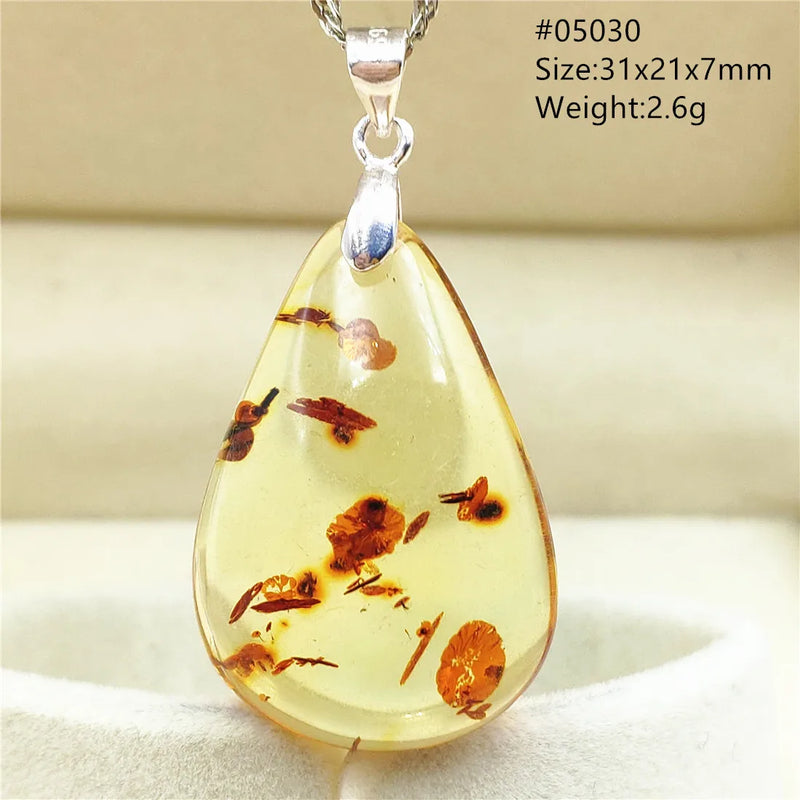 Pendentif ambre