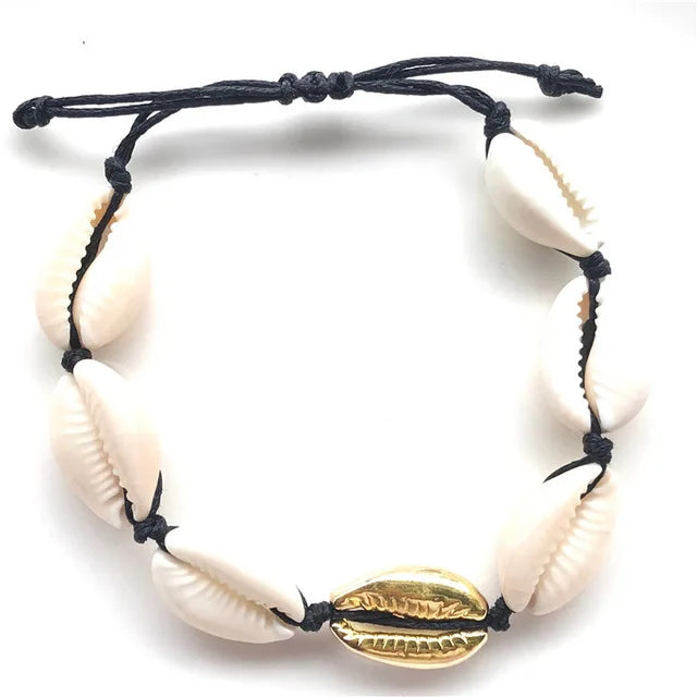 Bracelet coquillage femme