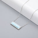 Larimar bijoux pendentif