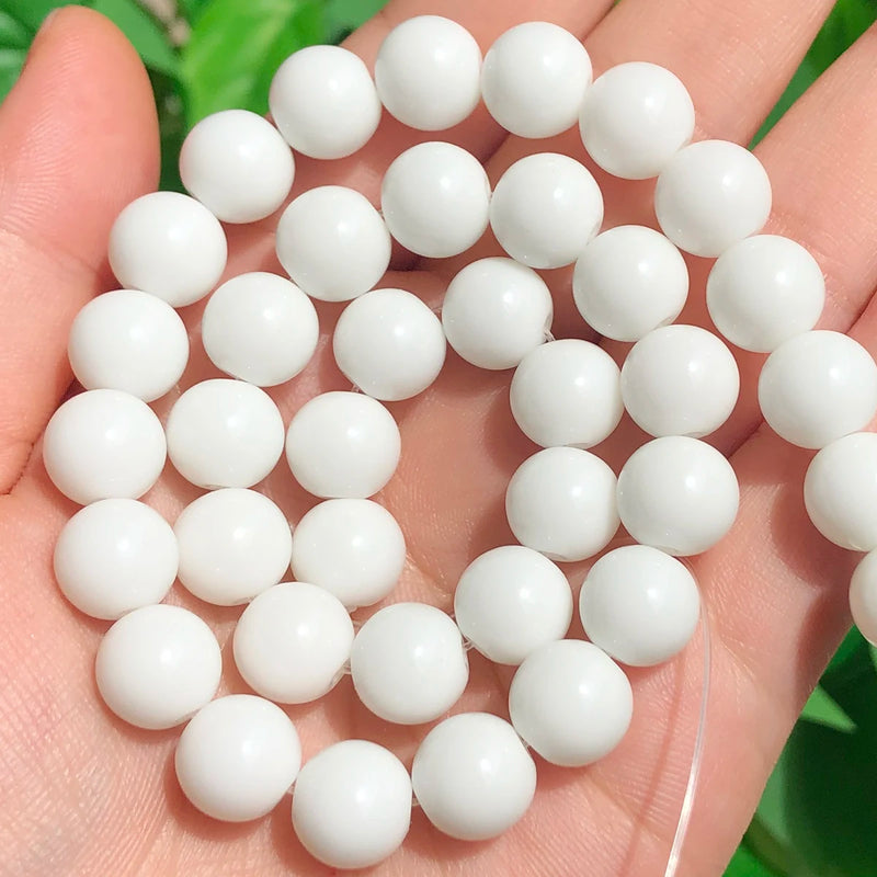 Perles blanches