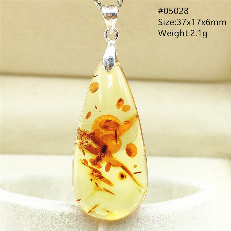 Pendentif ambre