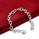 Bracelet femme grosse maille