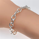 Bracelet femme grosse maille