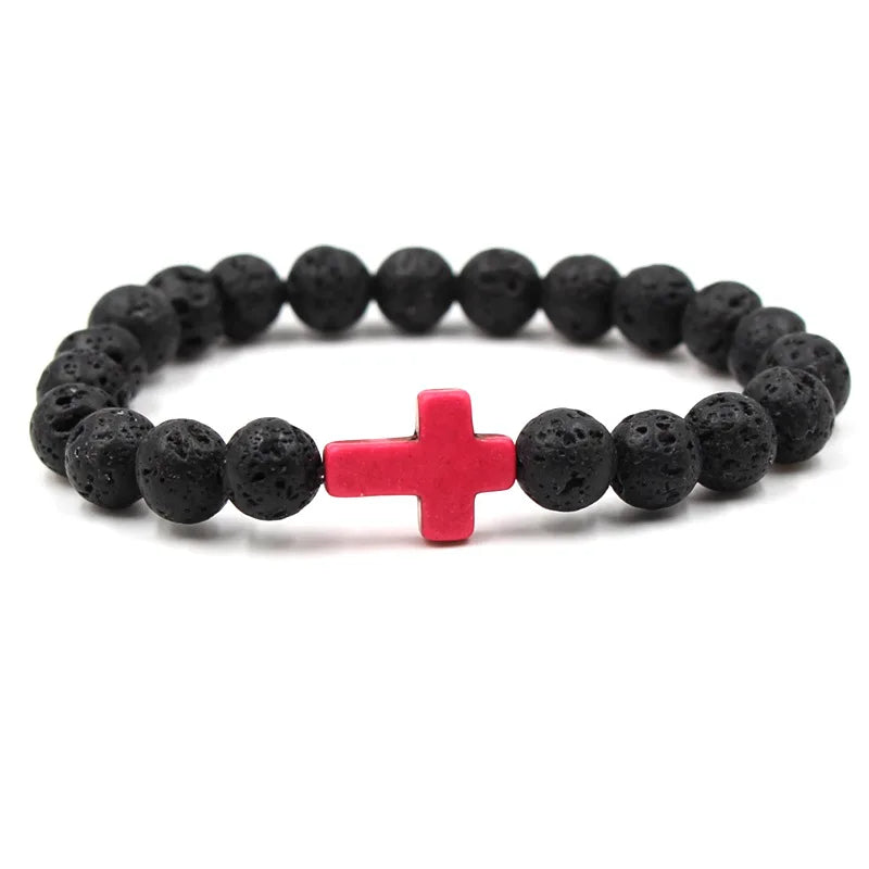 Bracelet croix femme