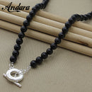 Collier perle noire