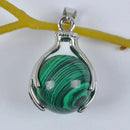 Pendentif malachite