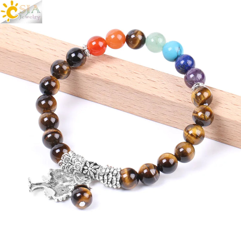 Bracelet arbre de vie en argent