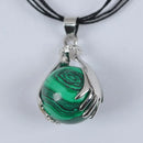Pendentif malachite