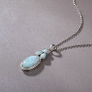 Pierre de larimar collier