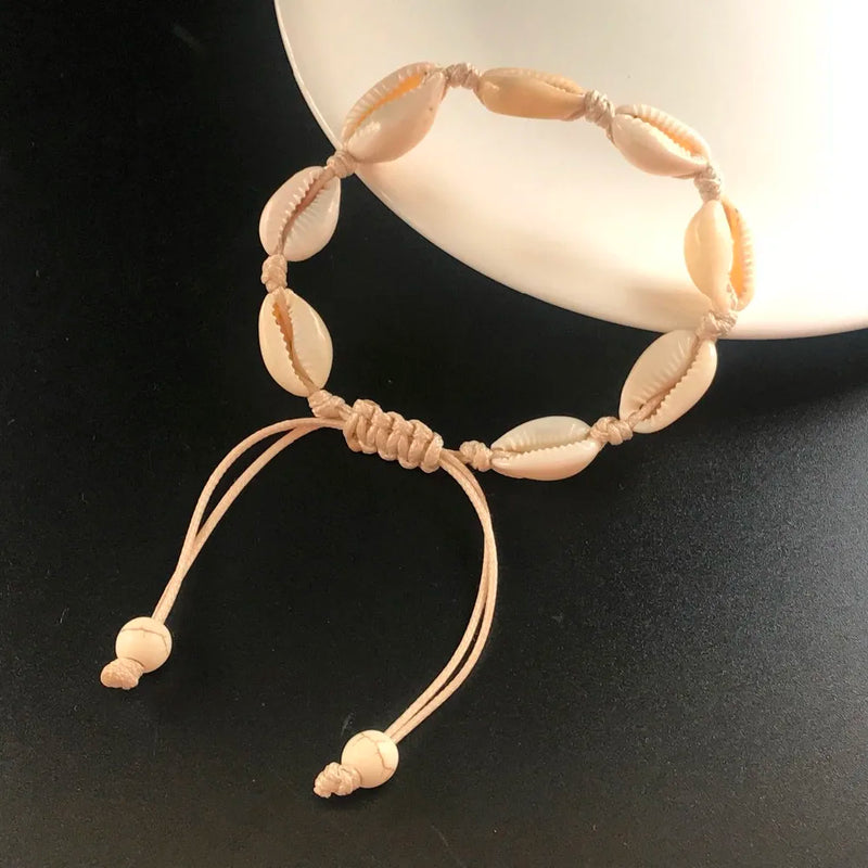 Bracelet coquillage femme