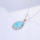 collier larimar argent