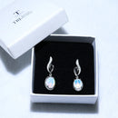 Boucle d oreille en opale naturelle