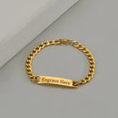 Bracelet homme avec prenom