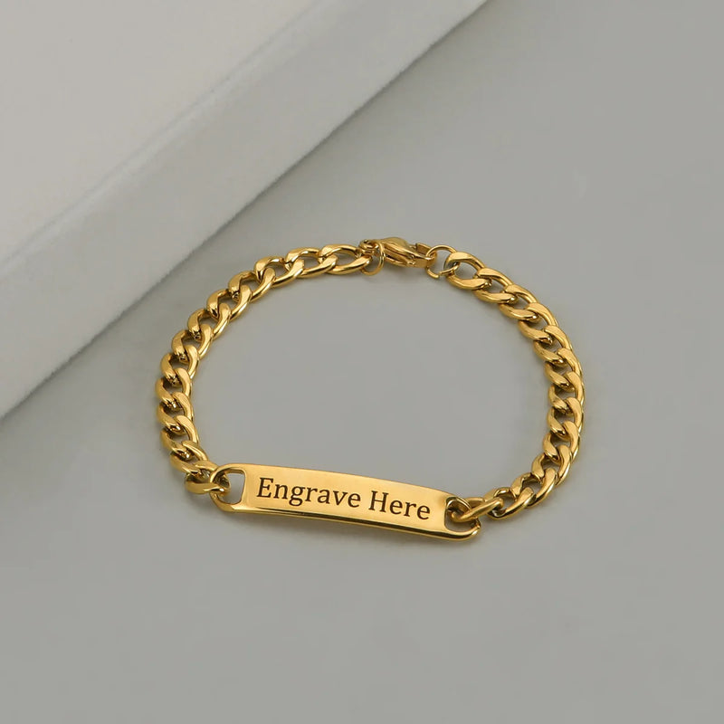 Bracelet homme avec prenom