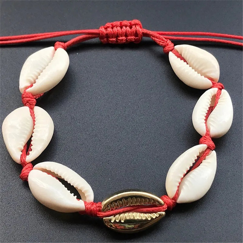 Bracelet coquillage femme