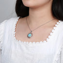 Pendentif larimar femme