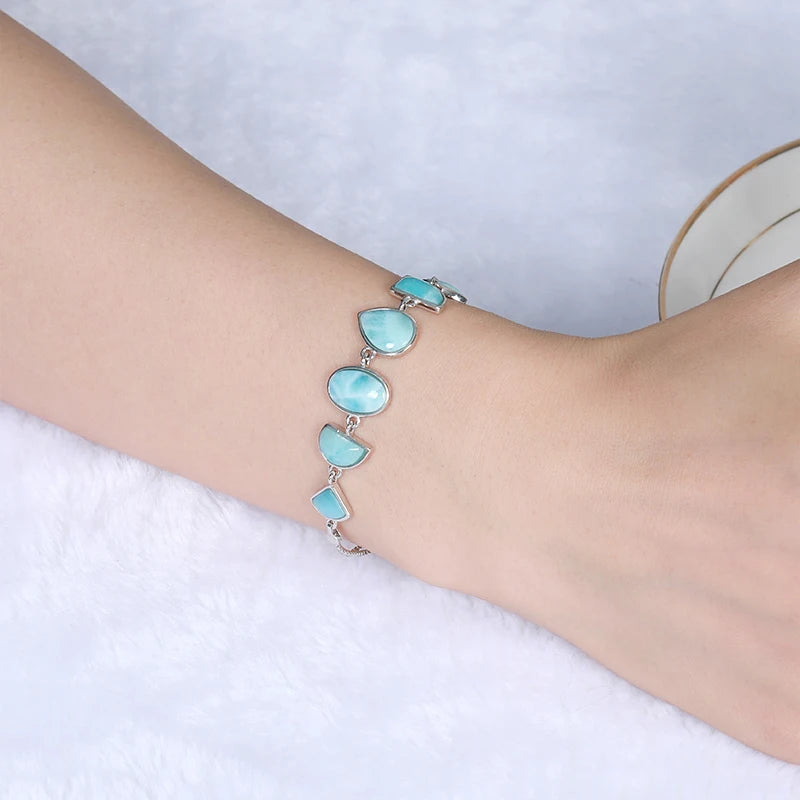 Bracelet larimar femme