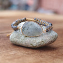 Bracelet labradorite veritable