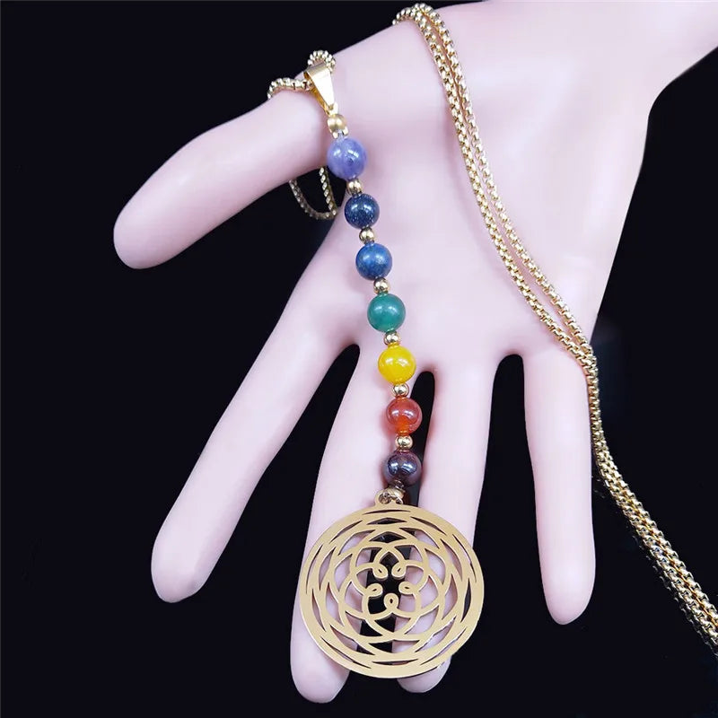 Collier 7 chakras