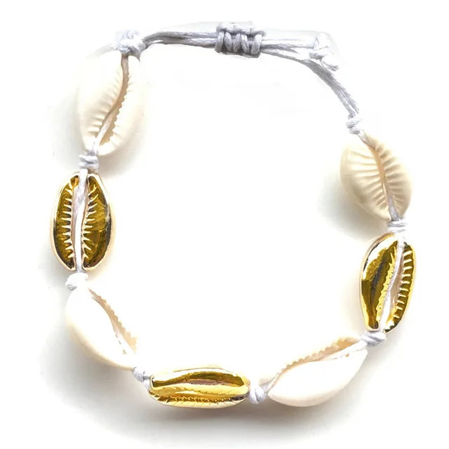 Bracelet coquillage femme