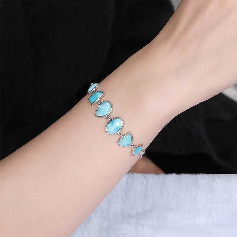 Bracelet larimar femme