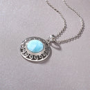 Pendentif larimar femme