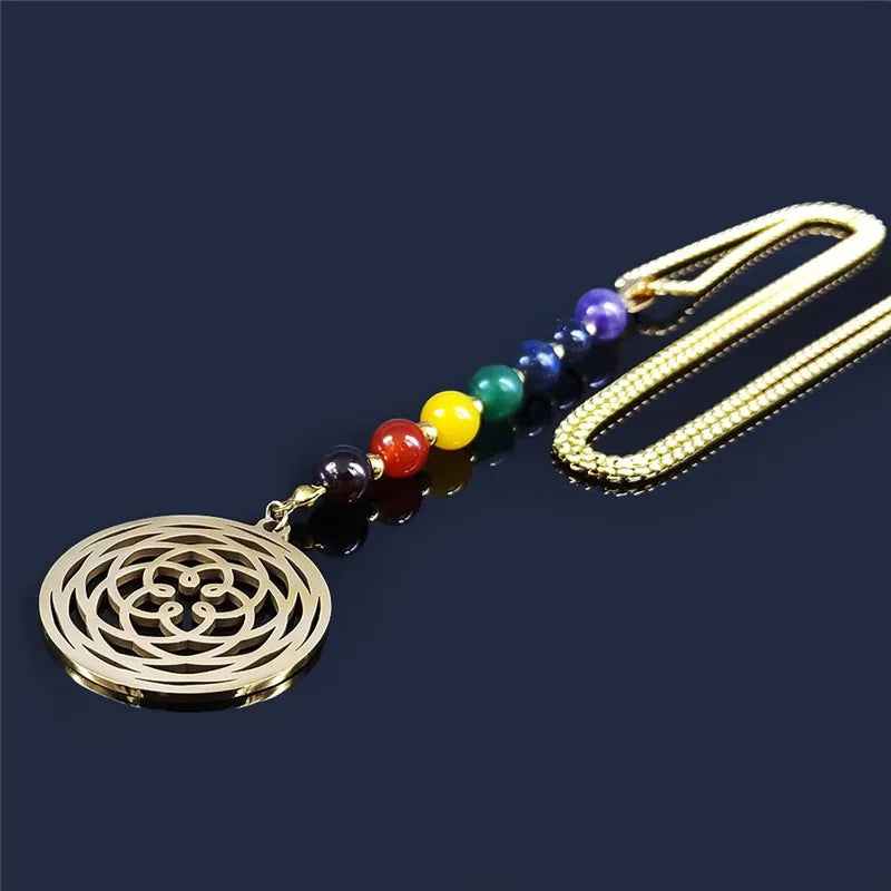 Collier 7 chakras