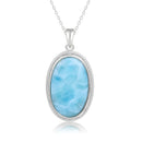 collier larimar argent