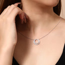 Collier rond en argent