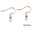 Crochet boucle d oreille acier inoxydable