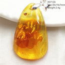 Pendentif ambre